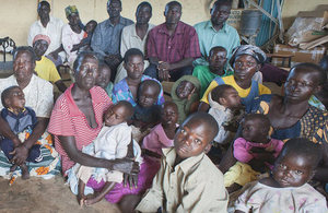 Mothers attend a workshop with their children. Picture: Motivation