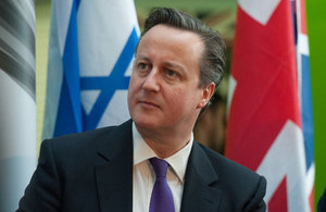 British Prime Minister David Cameron