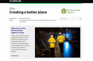 Creating a better place: The Environment Agency's new blog