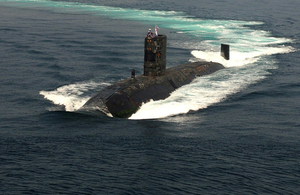 HMS Tireless (library image) [Picture: Leading Airman (Photographer) Dan Rosenbaum, Crown copyright]