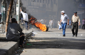 Protests in Cairo, Egypt, 2013. Photo Credit: Mohamed Azazy.