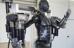 'Porton Man' mannequin at the Defence Science and Technology Laboratory in Porton Down [Picture: Crown copyright]