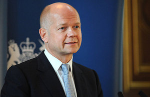 Foreign Secretary, William Hague