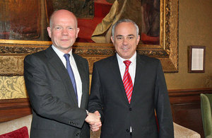 William Hague and Yuval Steinitz