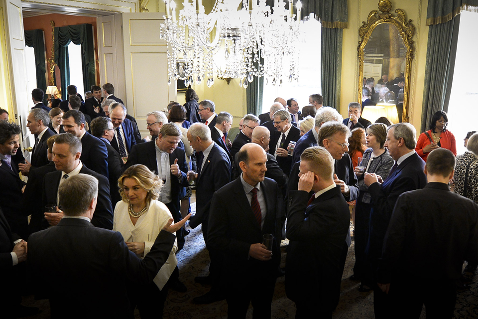 Easter reception at Downing Street