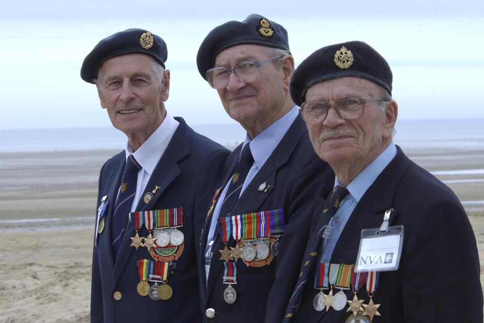 Veterans in Normandy 