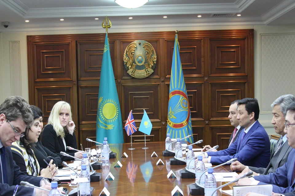 Meeting with Imangali Tasmagambetov