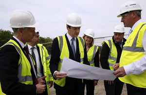 Chancellor visiting Ebbsfleet