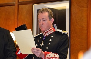 Swearing The Oath of Allegiance