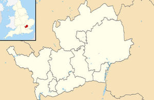 Hertfordshire map