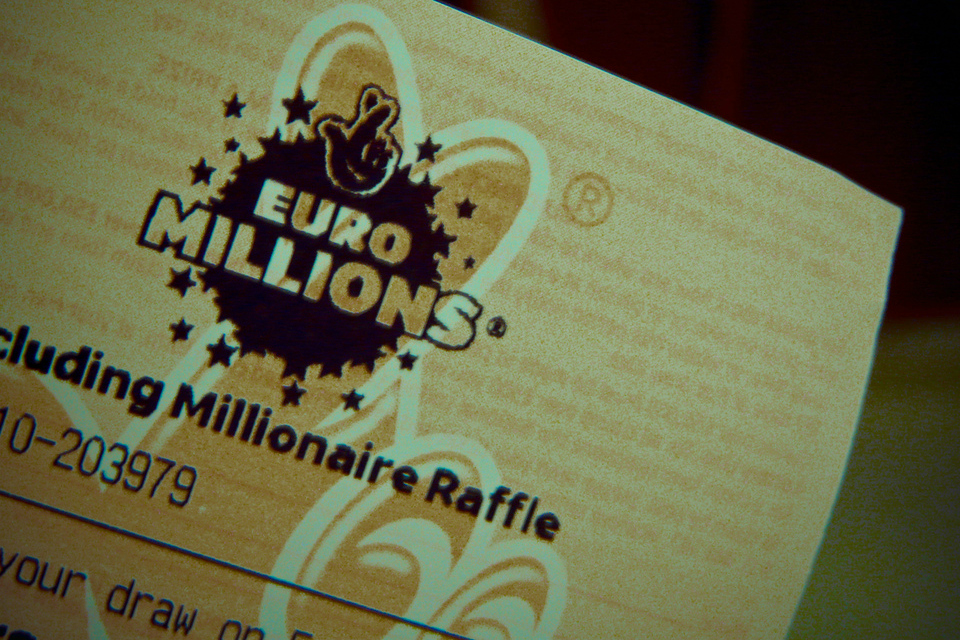 National Lottery ticket