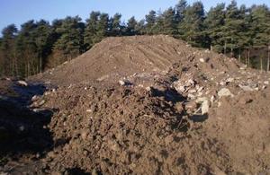 Waste at Knocking Heath