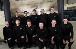 Newquay aeronautical engineering apprentices: an ESF project
