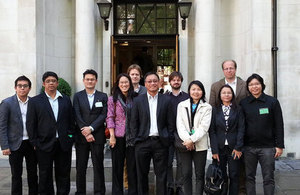 A group of 7 government officials from the Thailand