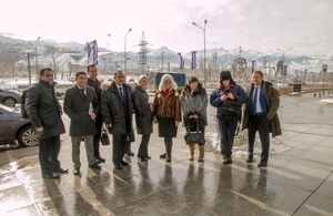 UKTI trade mission delegates in Kazakhstan