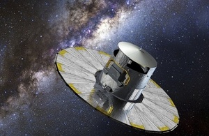 Artist's impression of Gaia. Credit: ESA–D. Ducros, 2013