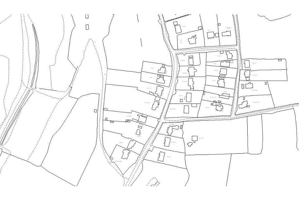 Land Registry plan extract