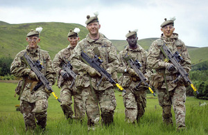 Soldiers from 2nd Battalion The Royal Regiment of Scotland [Picture: © Helen Pugh Photography]