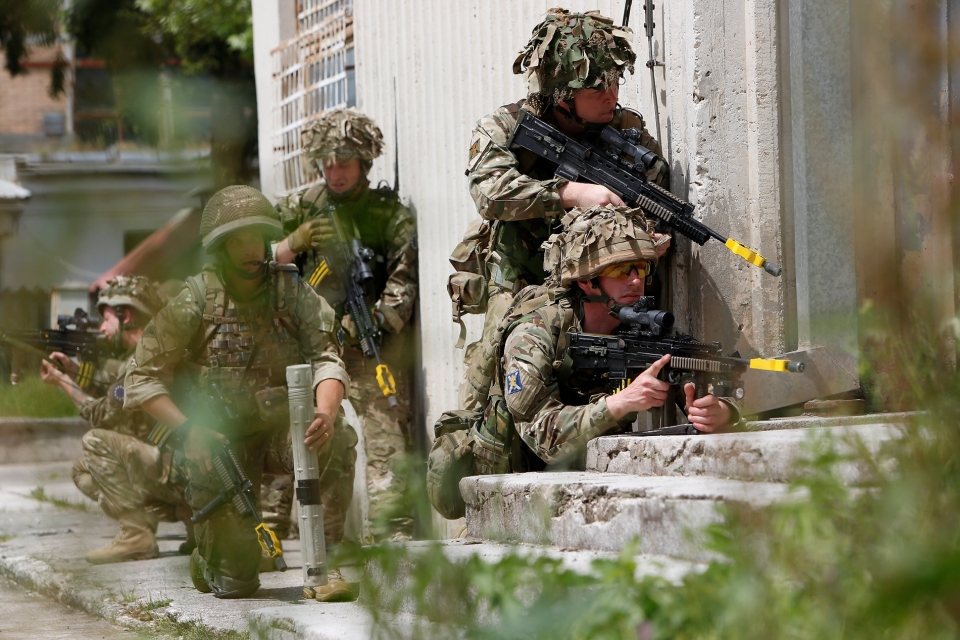 1SCOTS taking part in Operation Rehearsal in Bosnia and Herzegovina 