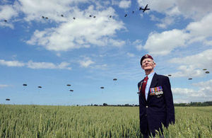 British World War II veteran Frederick Glover