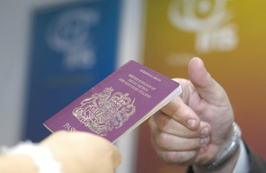 A British passport