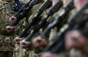 British soldiers on parade (library image) [Picture: Corporal Daniel Wiepen, Crown copyright]