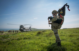 British Army reservists take part in Exercise Scatha Dare [Picture: Darryn Fisher, Crown copyright]