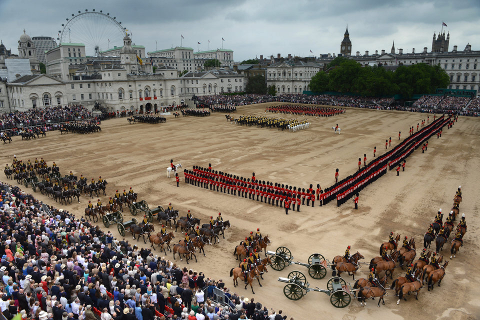 Trooping the Colour on Horse Guards Parade