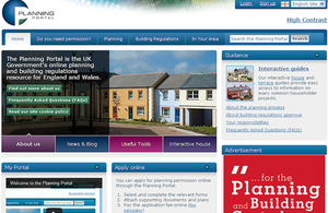 Planning Portal website