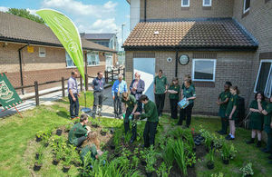 Raingardens at St Peter's High School