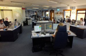Maritime Rescue Coordination Centre Operations Room