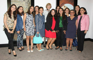 The Lord Mayor of the City of London with participants in FORSA program