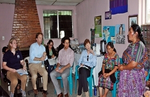 Hugo Swire in Guatemala