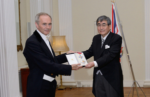 Dr Haruo Naito honoured by The Queen