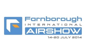 Farnborough air show logo.