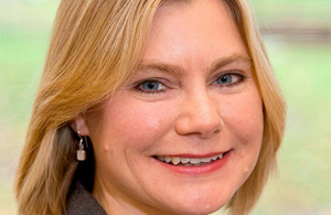 Photo of Development Secretary Justine Greening.