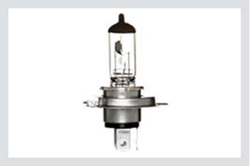 halogen headlamp