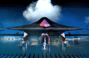 The Taranis unmanned combat aircraft prototype