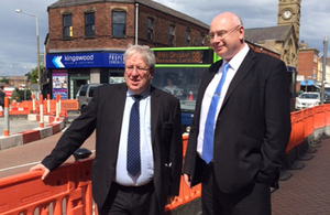 Patrick McLoughlin visits Local Growth Deals site