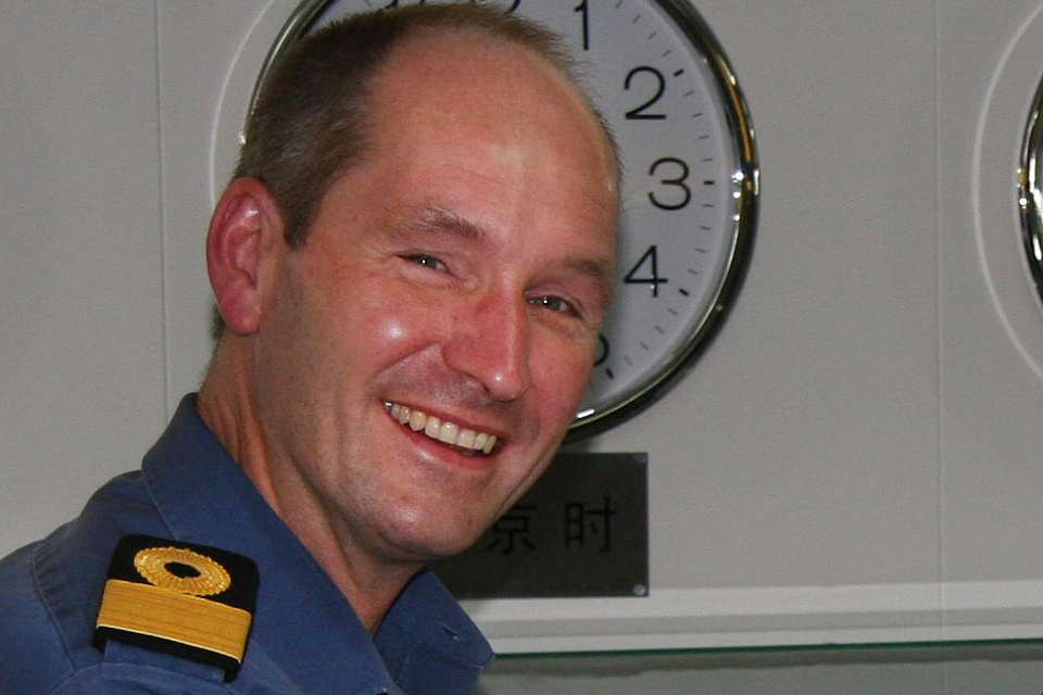 Commodore Jeremy Blunden