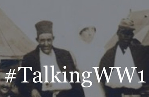 Talking WW1 image