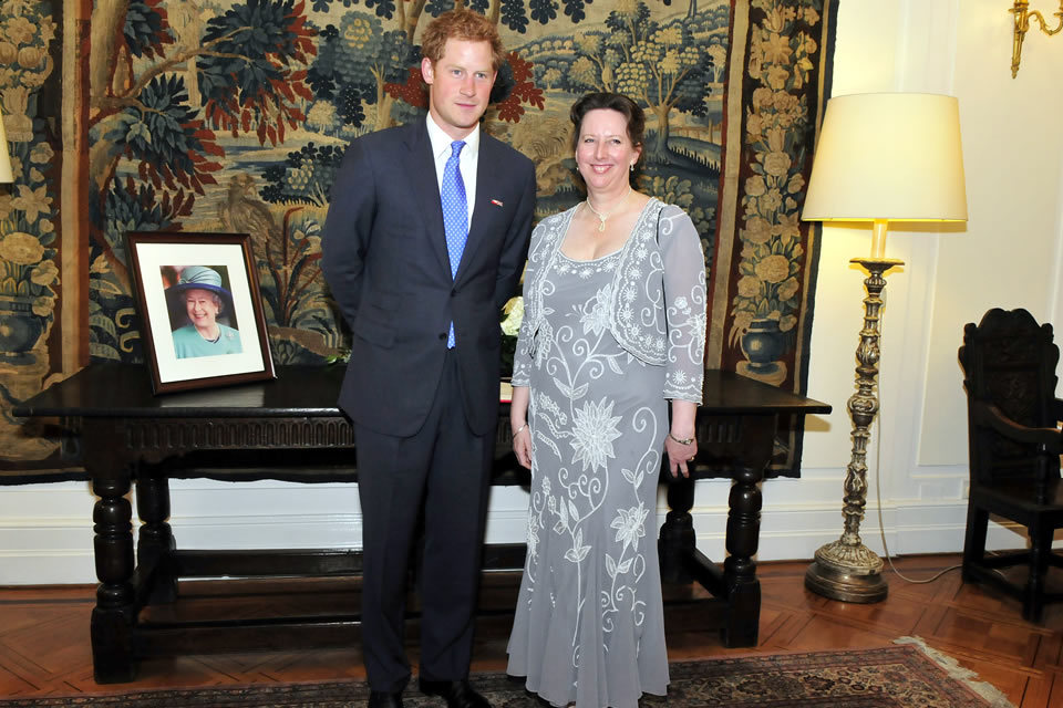 Prince Harry attended the Queen’s Birthday Party in Chile GOV.UK