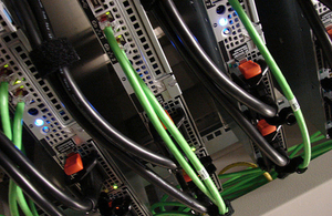 Image of computer servers