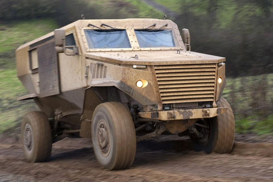 Foxhound is at the cutting edge of protected patrol vehicle technology and will provide unprecedented levels of blast protection for its size and weight (stock image) 