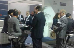 ‘Meet the Buyer’ sessions at the Farnborough International Air Show.