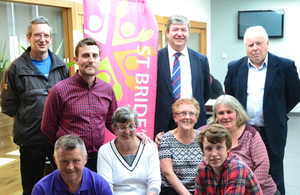 Alistair Carmichael at Douglas St Brides