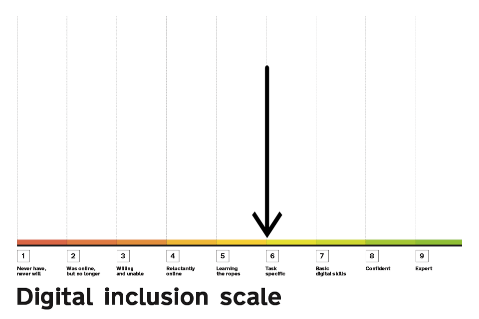 Digital Inclusion Scale highlighting point six