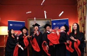 Applications for Chevening, the UK’s scholarship programme, open today in China and across the world.