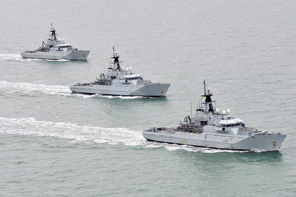 River Class patrol vessels 