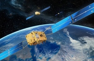 Galileo satellites.